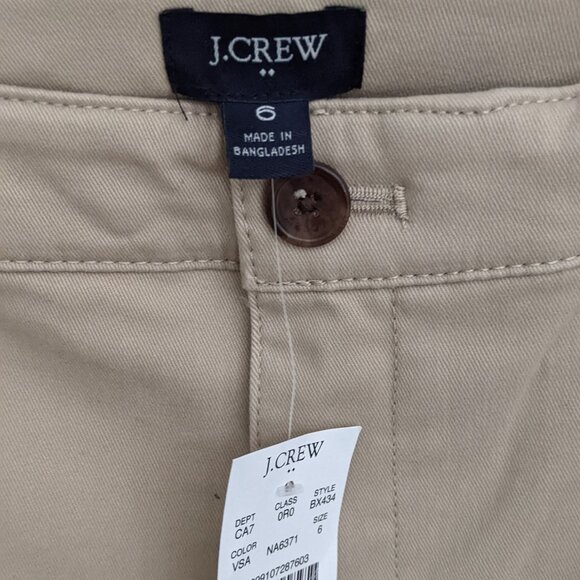 J. Crew Factory wide leg chino pant, NWT! - Picture 4 of 4